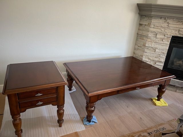 Coffee Table and End Table Set
