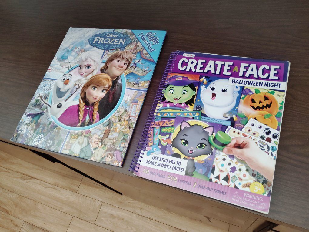 large activity books