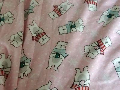Pink Polar Bear Pajama Set - Long Sleeve Top & Pants, Size 3XL - Cozy & Cute Sleepwear