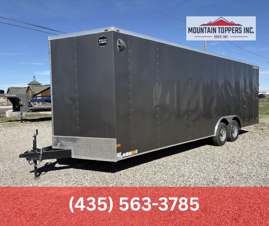 2026 WELLS CARGO 8.5X24 DELUXE TRAILER