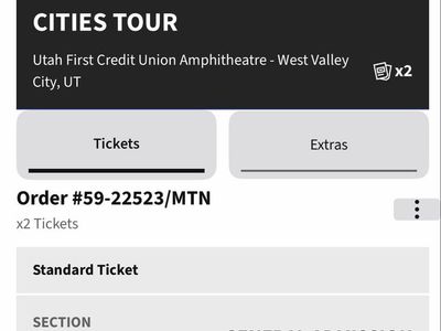 Chicago/Styx concert tickets