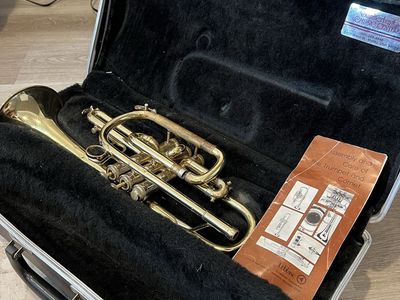 Vintage Bach Mercedes II Trumpet + Hard Case