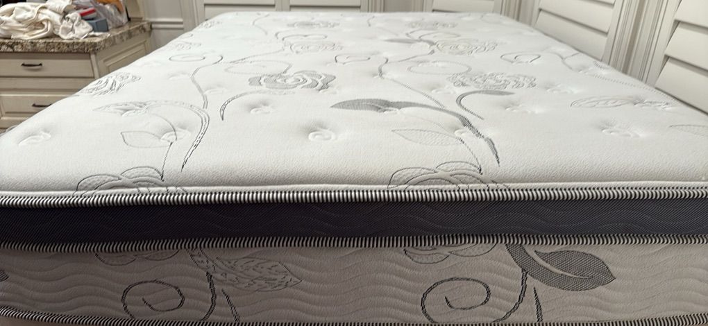 Queen pillowtop Mattress And Box Spring! $175