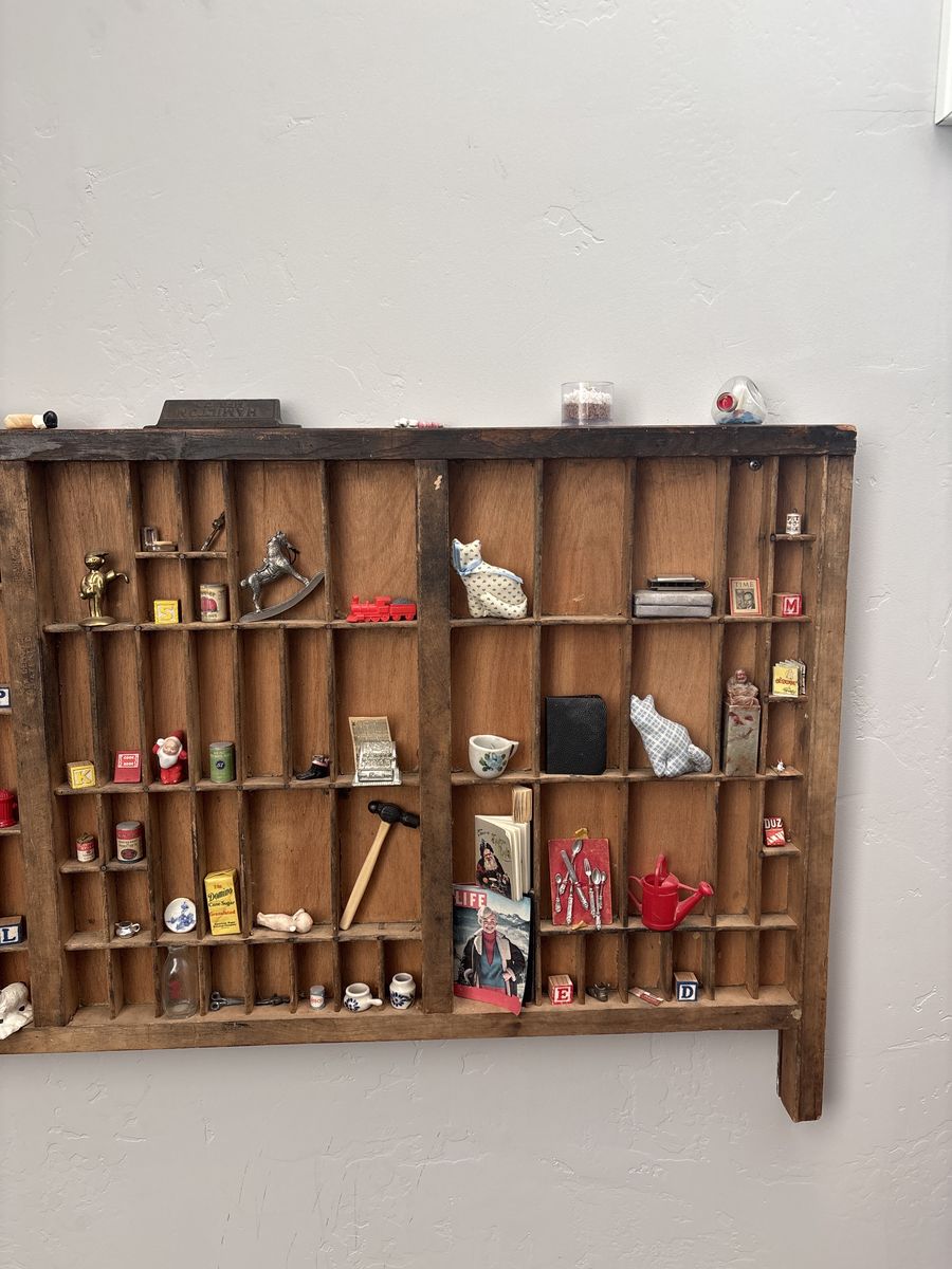 Antique Wooden Curio