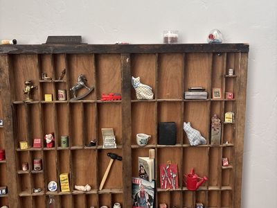 Antique Wooden Curio