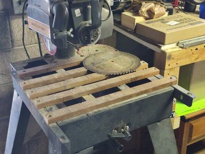 Craftsman 10-Inch Radial Arm Saw with Stand
