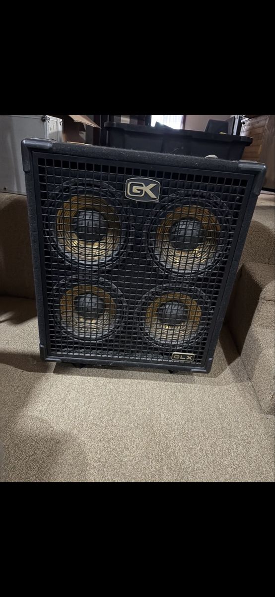 Gallien-Krueger GK GLX 4x10 Bass Guitar Speaker Cabinet - Excellent Condition, 8 Ohms