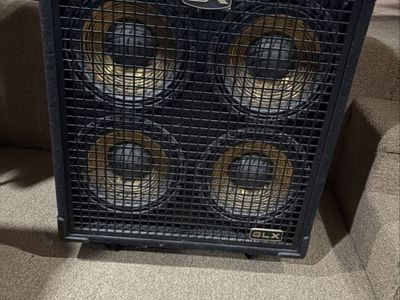 Gallien-Krueger GK GLX 4x10 Bass Guitar Speaker Cabinet - Excellent Condition, 8 Ohms