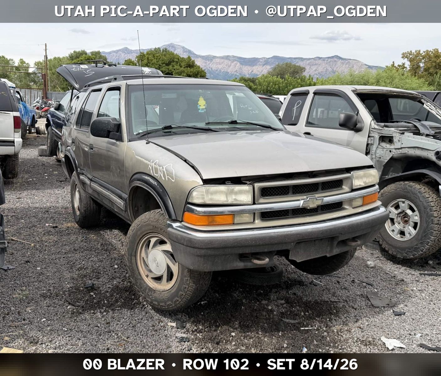 Just In! 2000 Chevrolet Blazer Parts - UTPAP Ogden