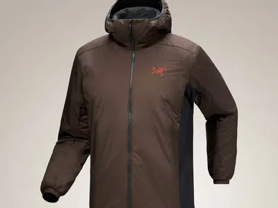 Arc'teryx Atom Hoody Coreloft Insulated Full-Zip Carob / Black / Dynasty - Small