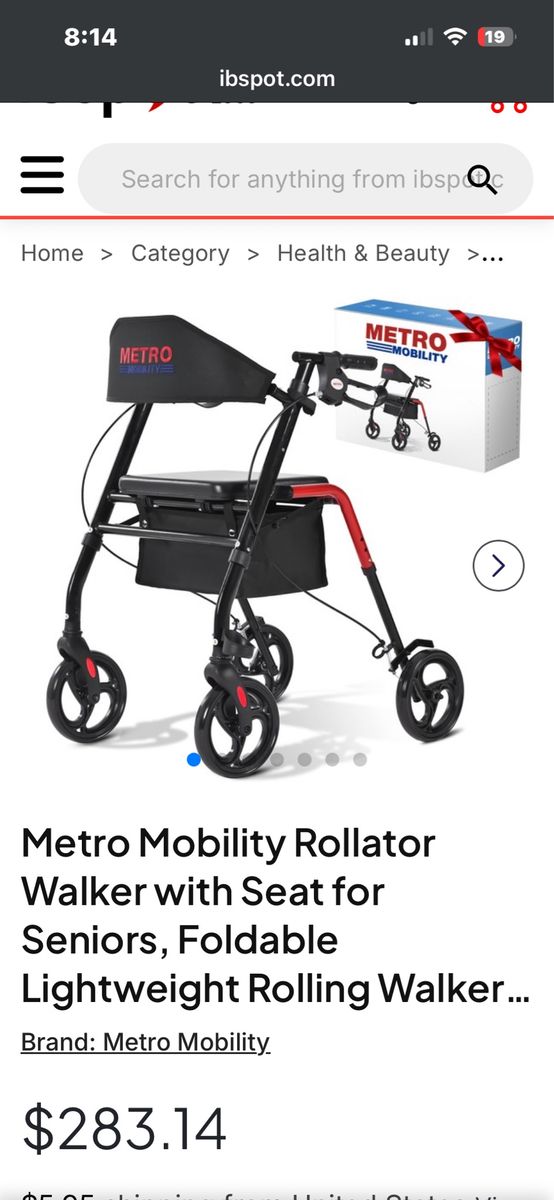 Metro Mobility Walker