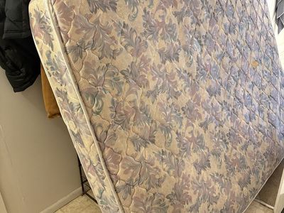 FREE Queen mattress with foam top
