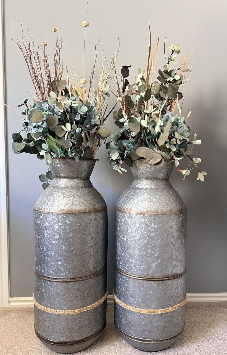 Galvanized Milk Cans