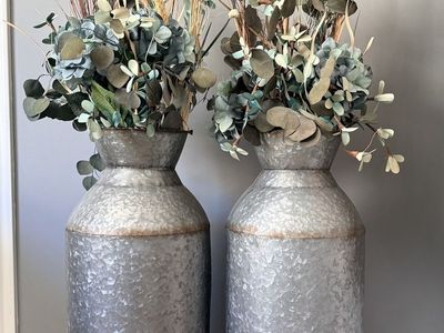 Galvanized Milk Cans