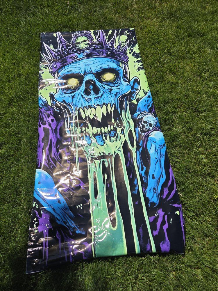 Melting Skull Art
