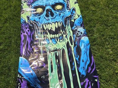 Melting Skull Art