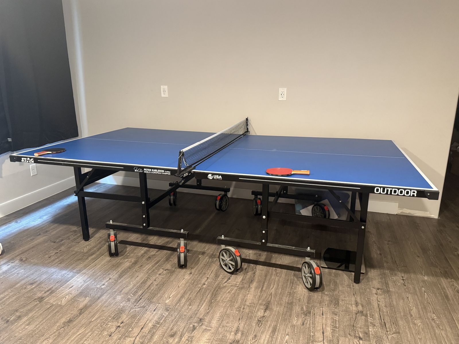 STAG Pacifica Ping Pong Table with Wheels