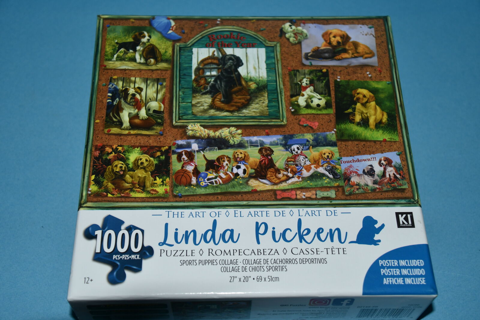 NEW, SEALED "DOGS, DOGS & MORE DOGS" 1000 Piece Jigsaw Puzzle ~ SPORTS