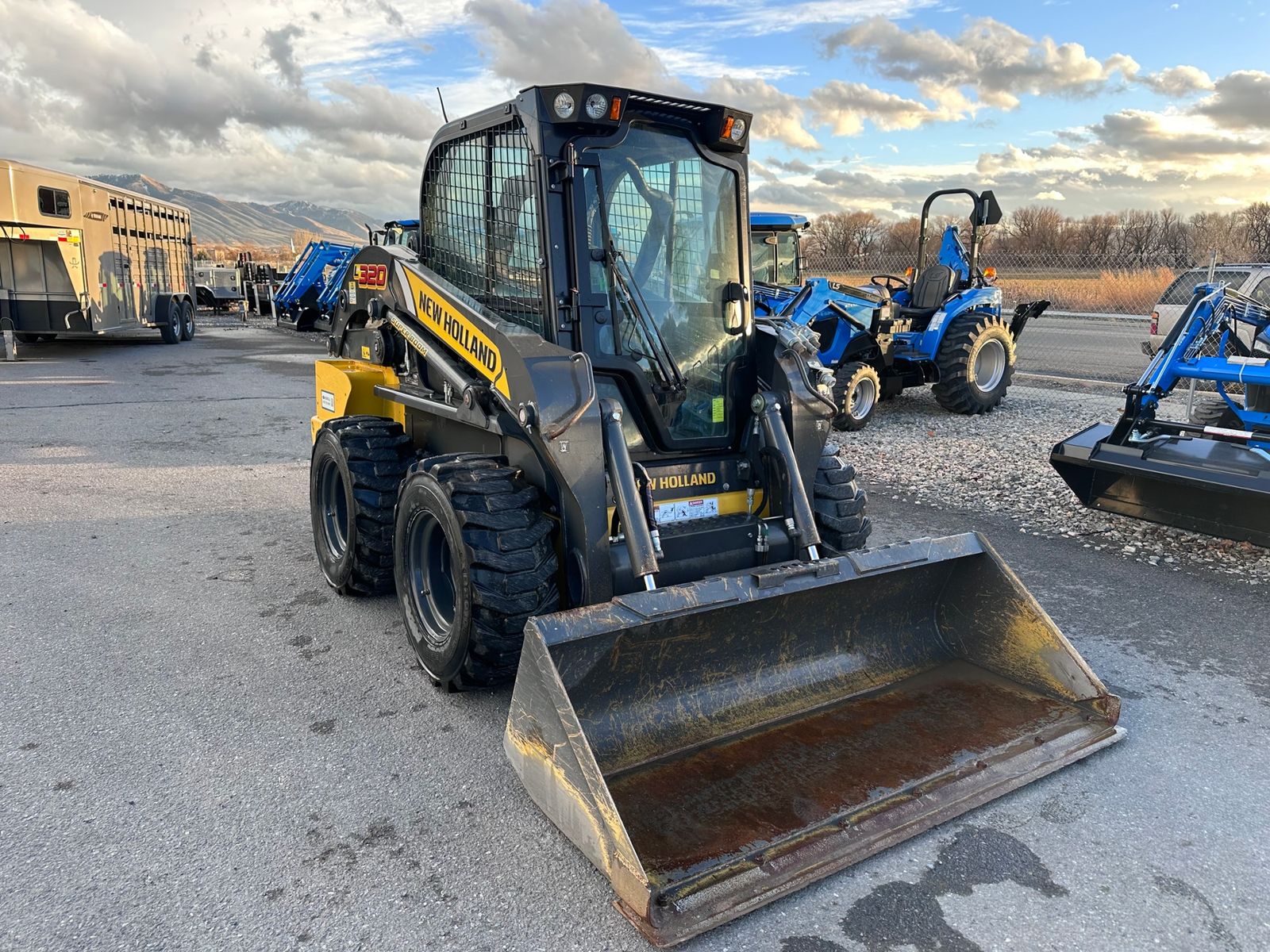 Used L320 New Holland Skid Steer