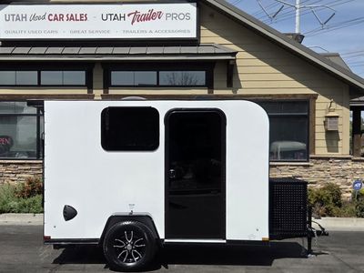 5x10 mini/light/small toy hauler travel trailer enclosed cargo Raynger 2026