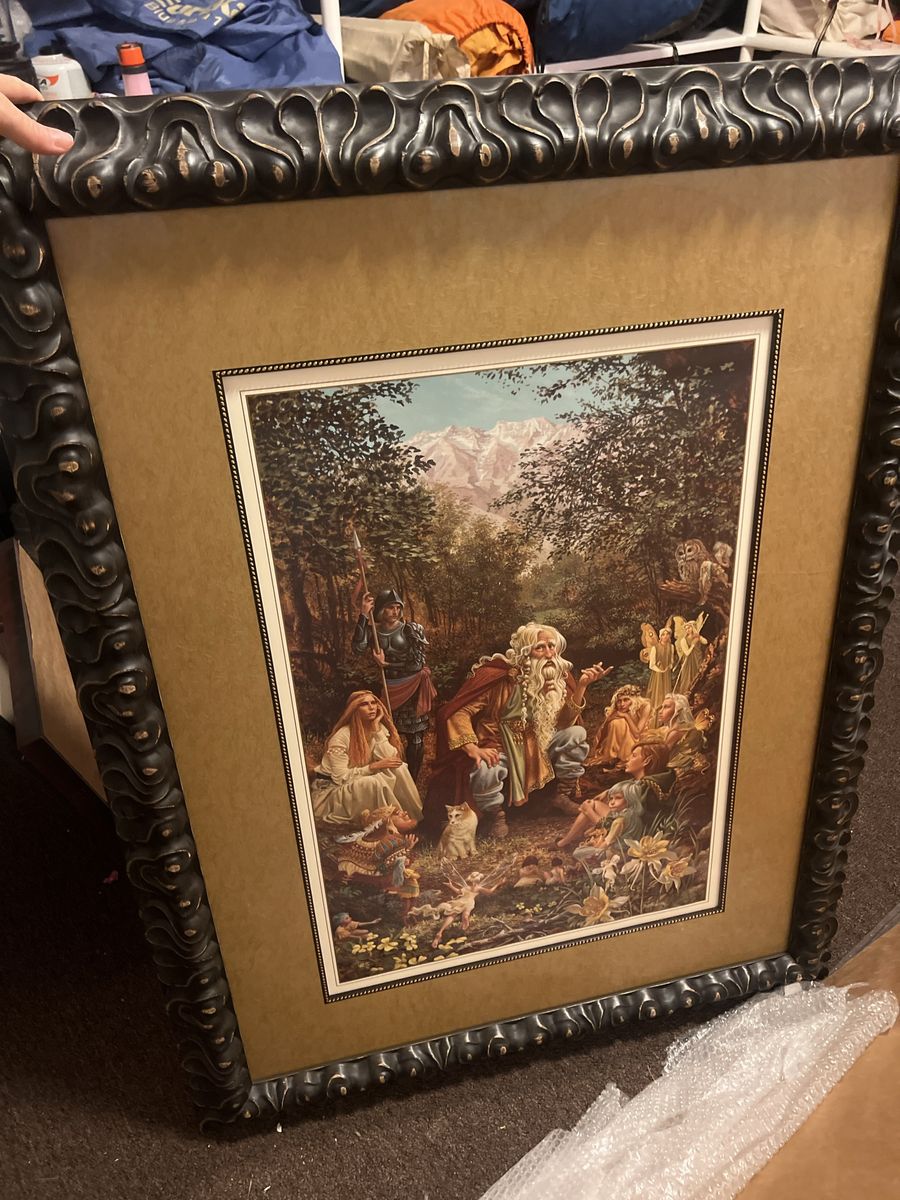James C Christensen Framed - Once Upon A Time