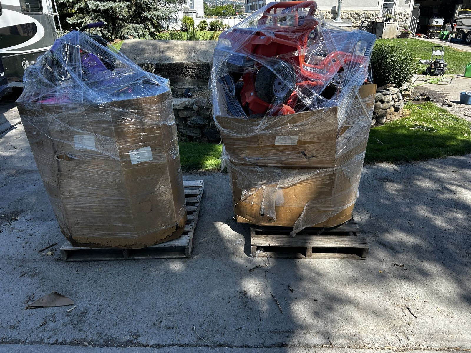 Bulk Liquidation Pallets of Kids Ride-On Toys & Electric Vehicles (2 Pallets)