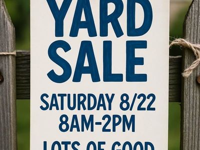 Yard sale
