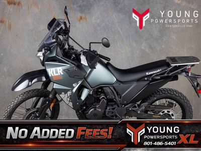 2025 Kawasaki KLR®650 S Metallic Matte Old School Green