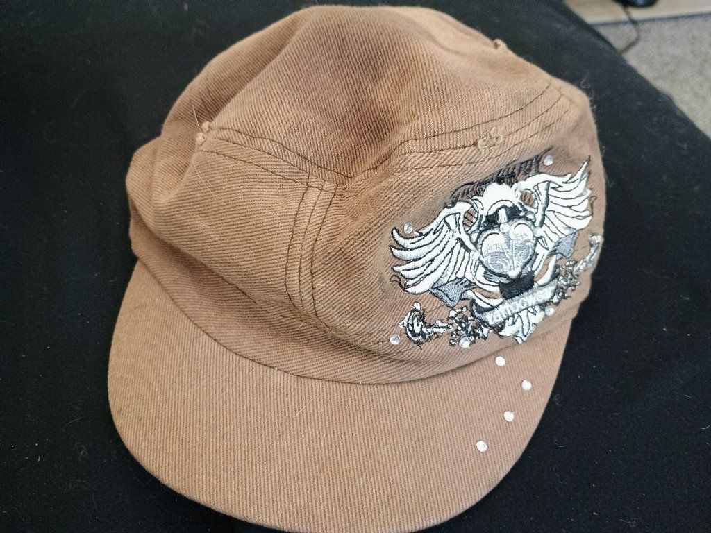 American Tattoo Wear Brown Cadet Cap