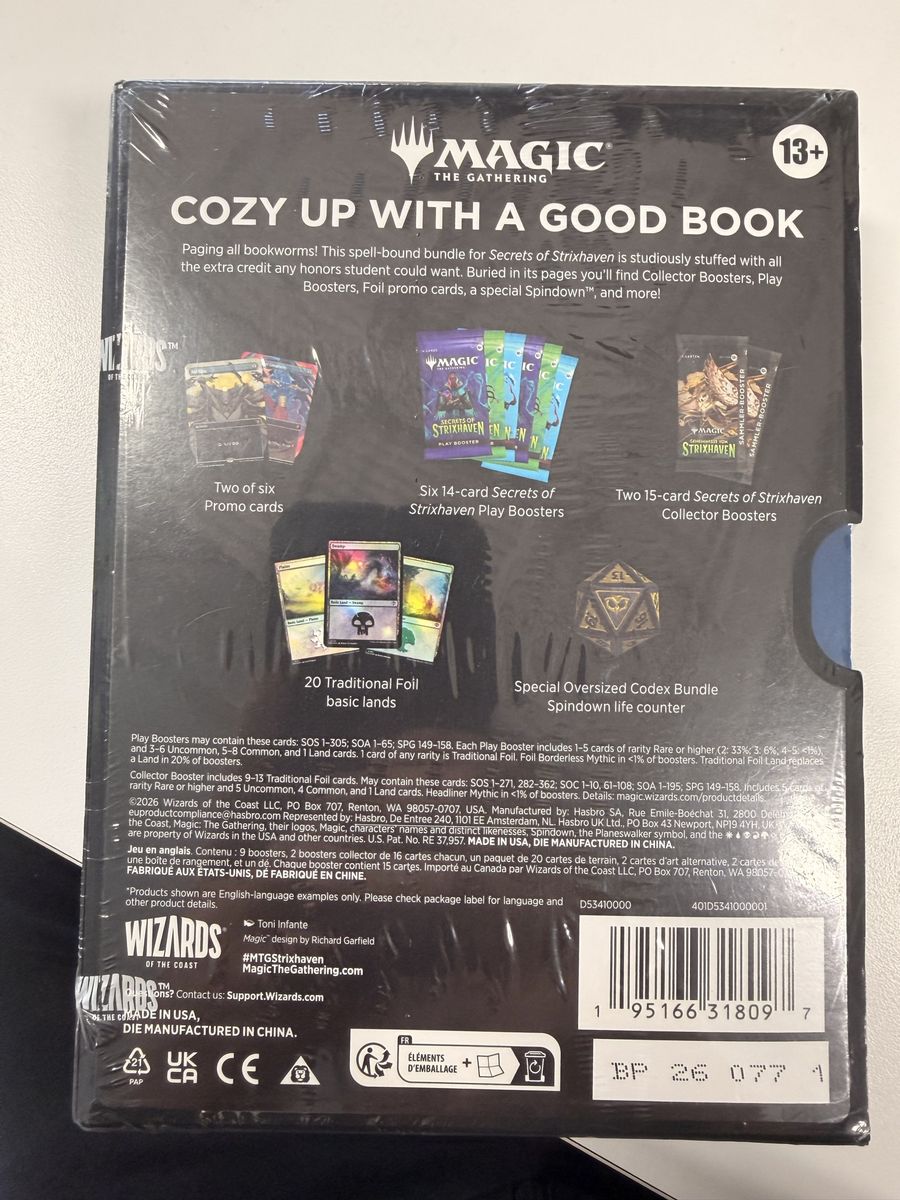 Magic the Gathering: The Secret of Strixhaven Codex Bundle - Looking to trade or make me an offer.