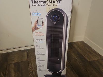 Lasko ThermaSMART Elite Collection AR122 Smart Ceramic Tower Heater with WiFi & ClimaSense
