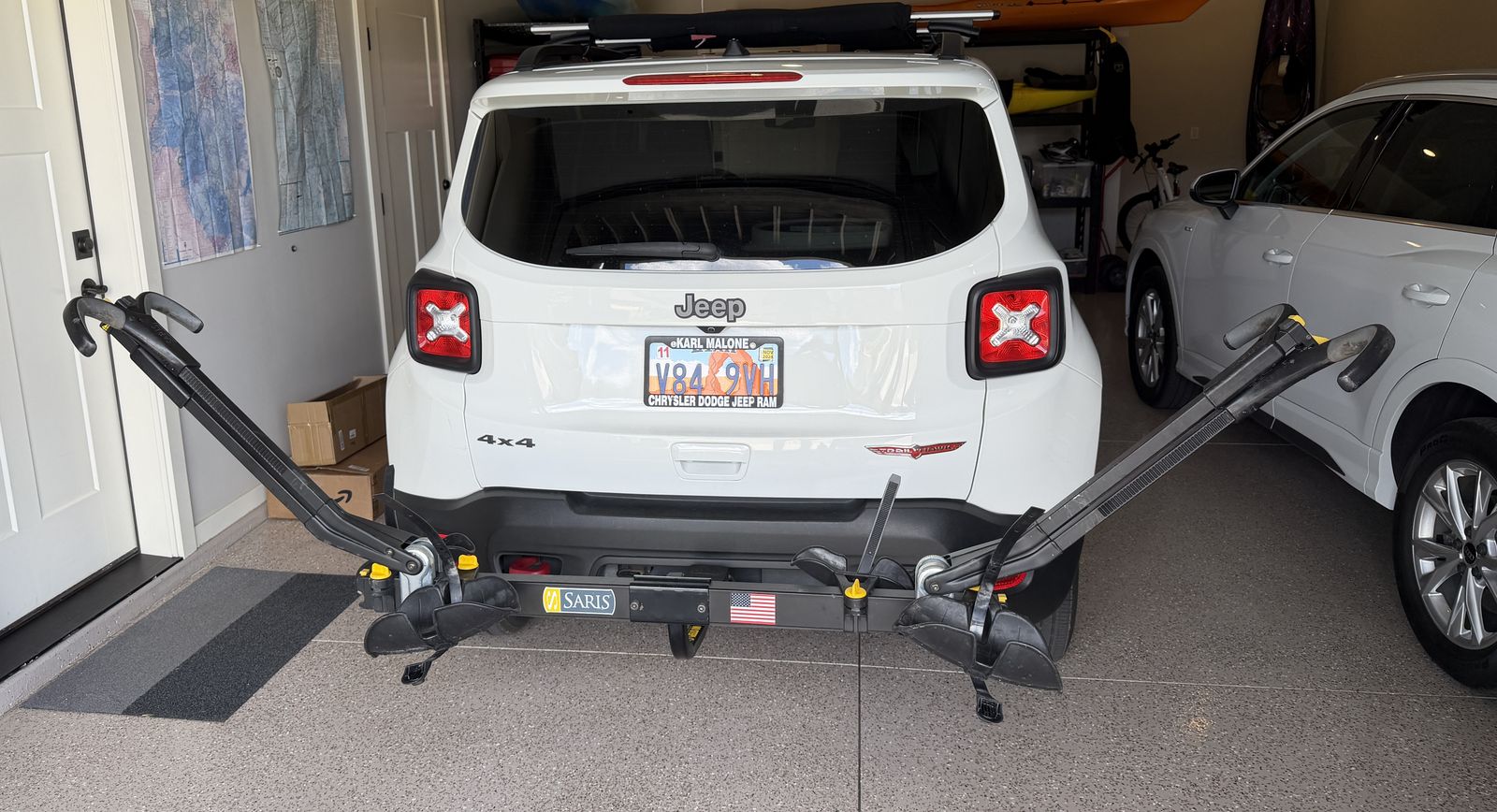 Saris 1.25/2" hitch bike rack