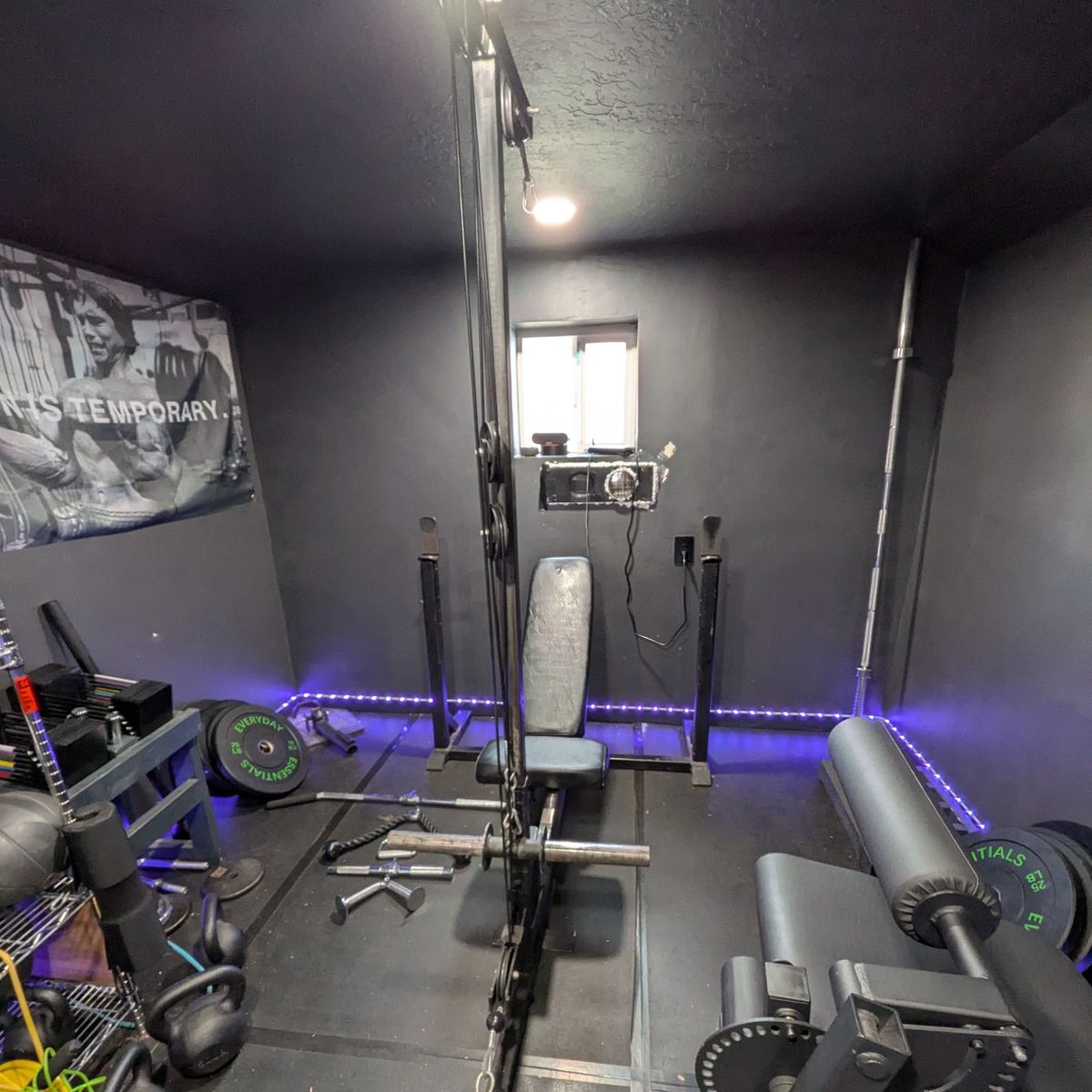 All-in-one Home Gym (Bench & Cable Machine)