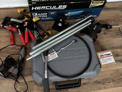 Lot Of Tools, Dremel, Angle Grinder, Flex Shaft