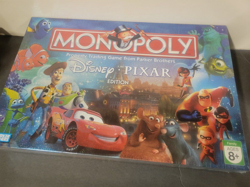 monopoly Disney Pixar Edition new sealed