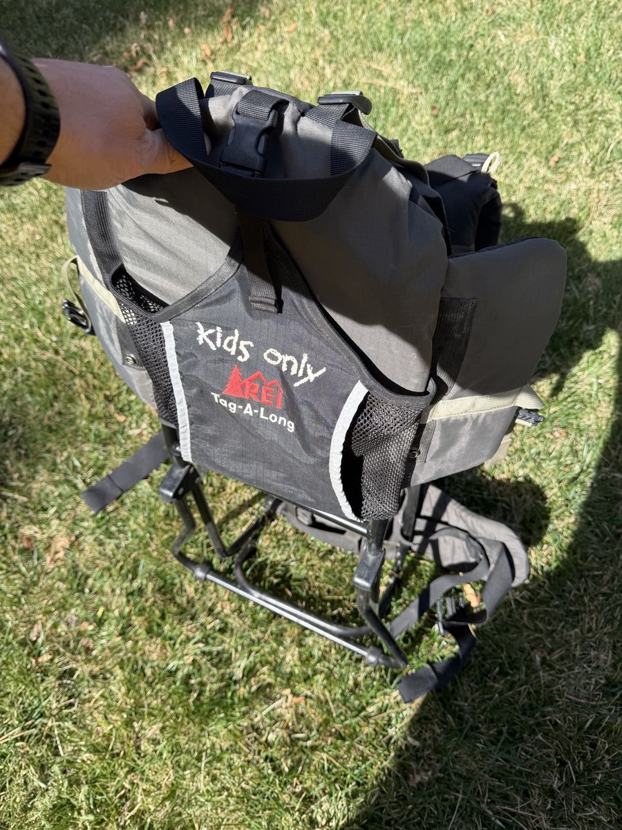 Vintage REI Tag A Long Baby Backpack