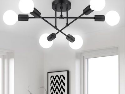 6-Light Ceiling Light Fixture