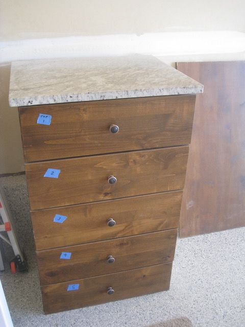 Dresser with Granite Top