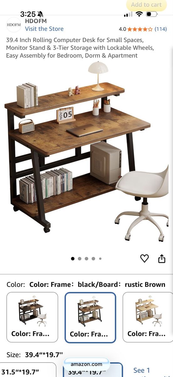 Rolling Desk