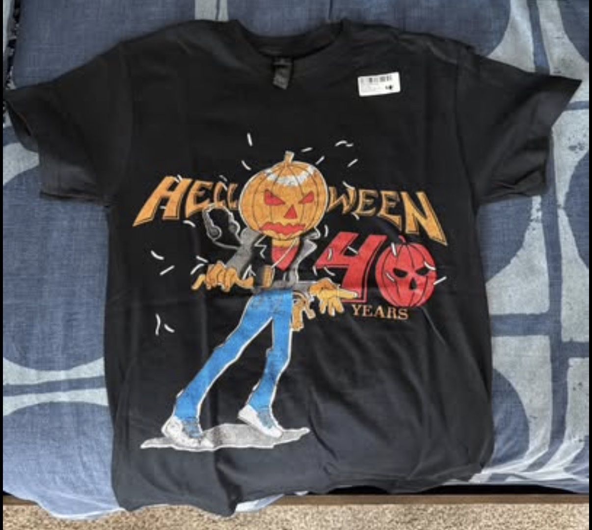 Helloween March of Time 40 Years Tour Band T-Shirt Black Small
