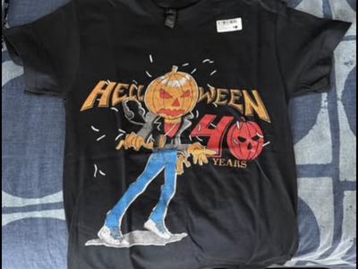 Helloween March of Time 40 Years Tour Band T-Shirt Black Small