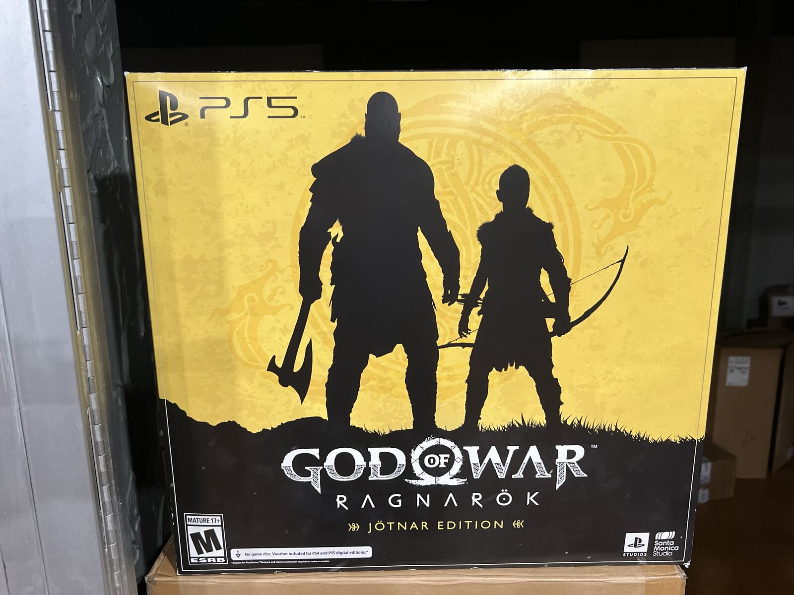 God of War Ragnarok Jotnar Edition Game New Unused for PS5/PS4 (Premium Collector’s Edition)