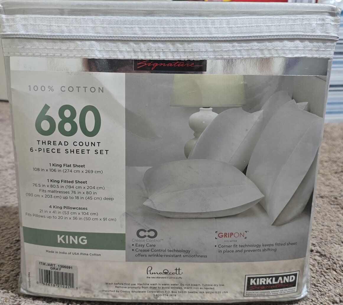 King size sheet