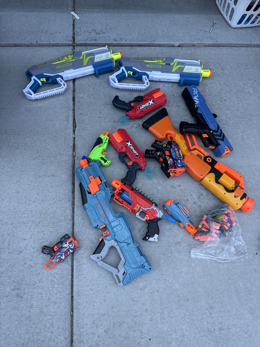 Nerf gun lot