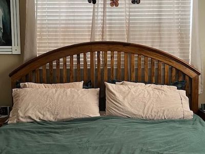 King Bed Headboard and Frame