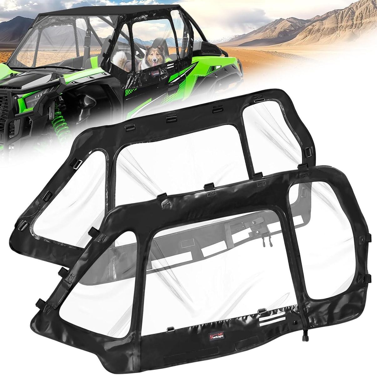 StarknightMT Soft Upper Doors for KRX 1000