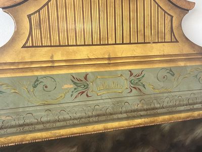 Hand painted Cali King Bed Frame