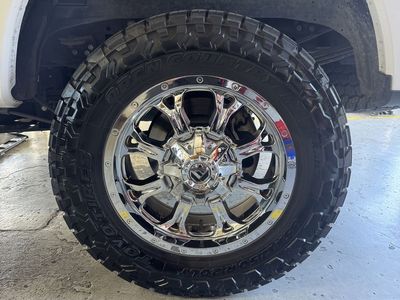 Set of 4 Fuel Krank wheels & Toyo RT Trail Tires 8x170 +21et 20x9 will fit Ford F-250/350