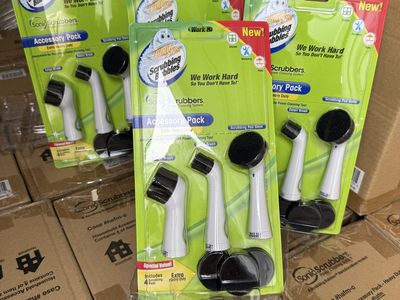 Wholesale Pallet – NEW Sonic Scrubber Scrubbing Bubbles Accessory Pack