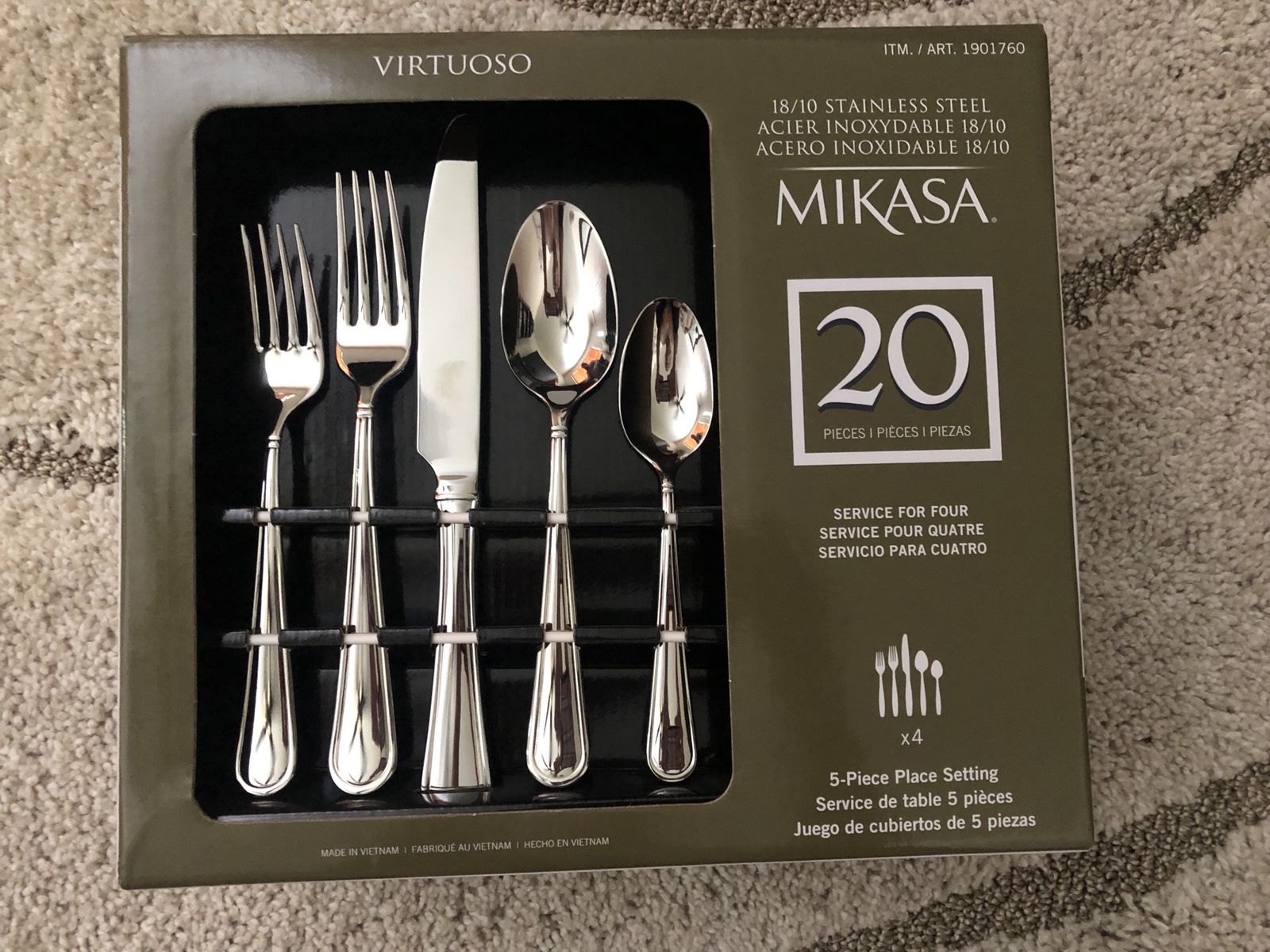 Mikasa silverware set brand new